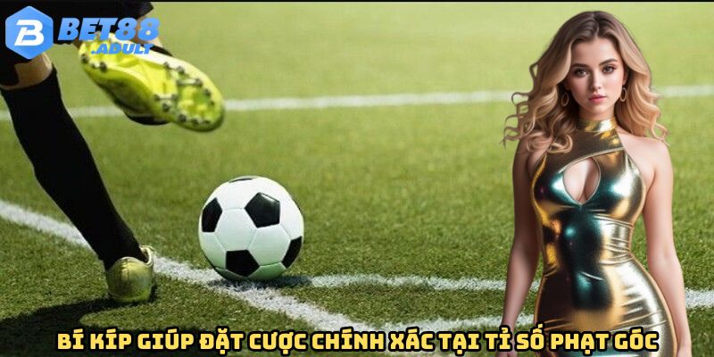 Bí kíp giúp đặt cược chính xác tại tỷ số phạt góc